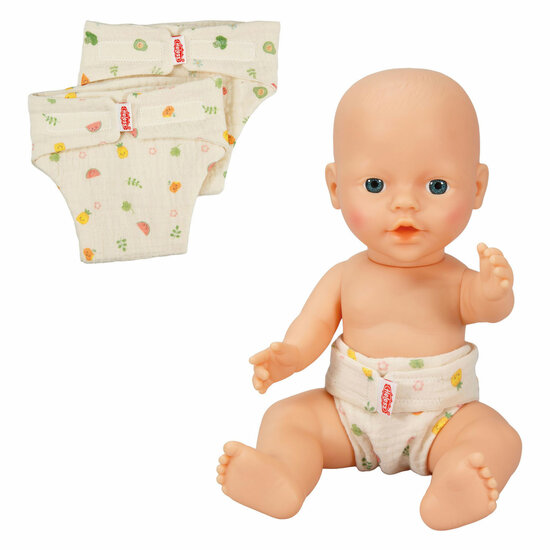Poppenluiers Cheeky Fruits - Maat 28-35 cm