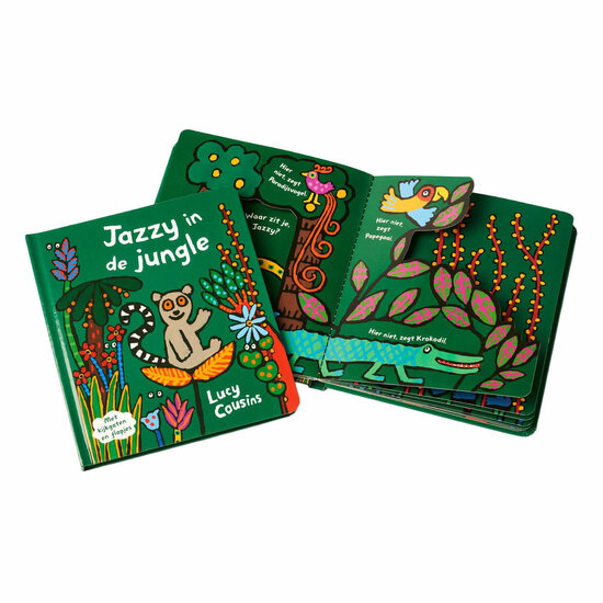 Jazzy in de Jungle Flapjesboek