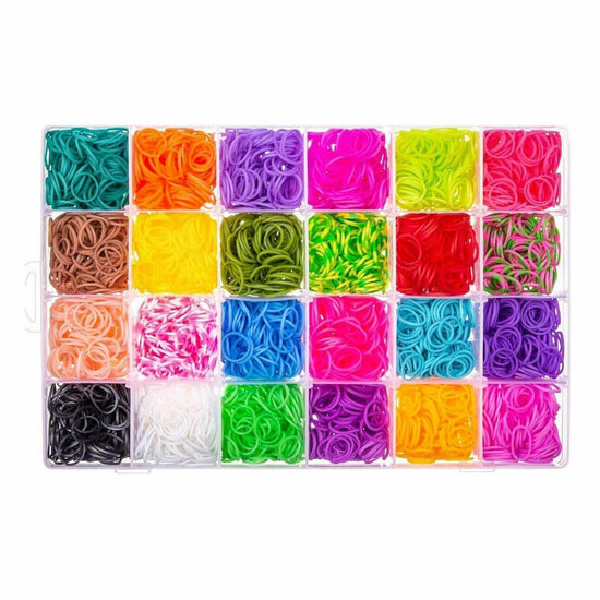 Loom Bands Set met Instructies - 5000dlg.