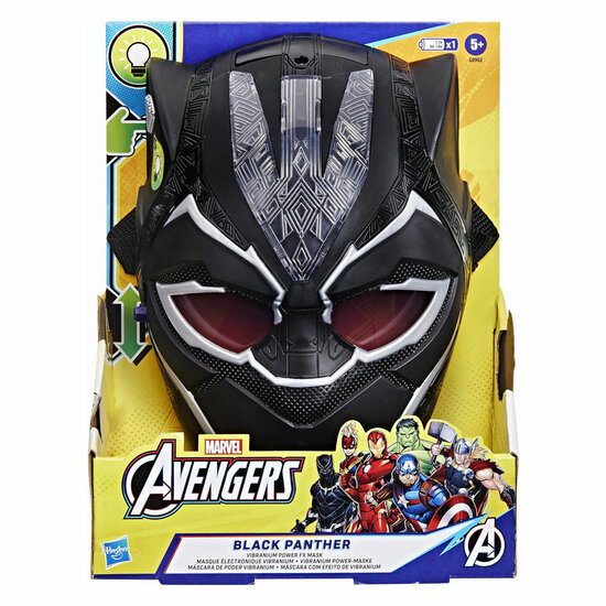 Avengers Black Panther Vibranium Fx Masker