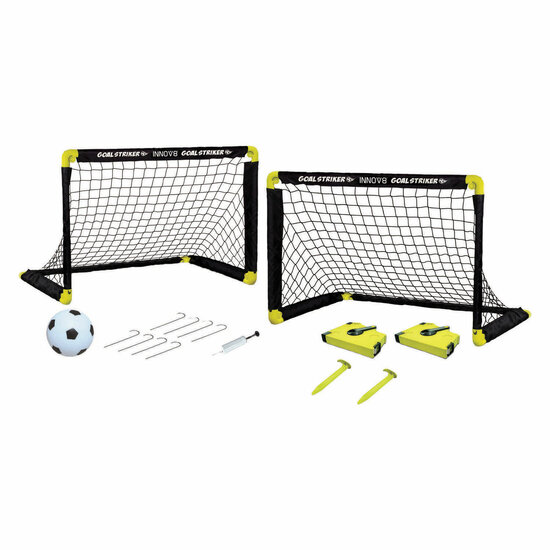 Anywhere Soccer Match Voetbaldoel Set 2 x 91 x 61 x 61 cm