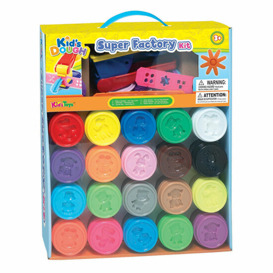 Kid's Dough Super Factory Set - 20st.