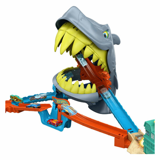 Hot Wheels City Plage Shark Chomp Racebaan