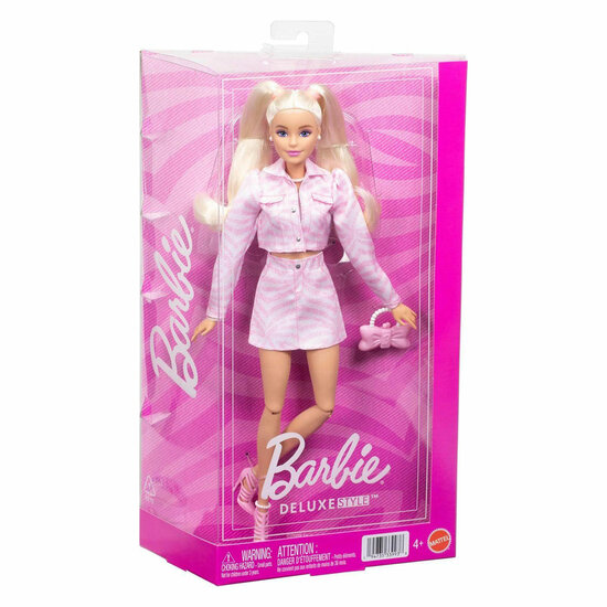 Barbie Deluxe Style Pop - Roze Spijkerjasje