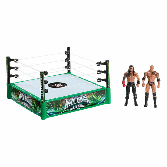WWE Vechtring met 2 Speelfiguren