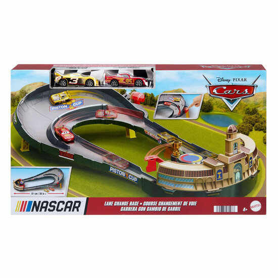 Cars Nascar Baanwisselrace Speelset