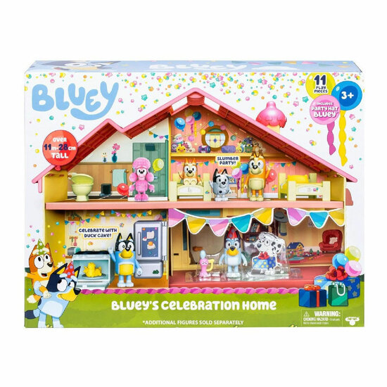 Bluey Speelset Celebration Huis