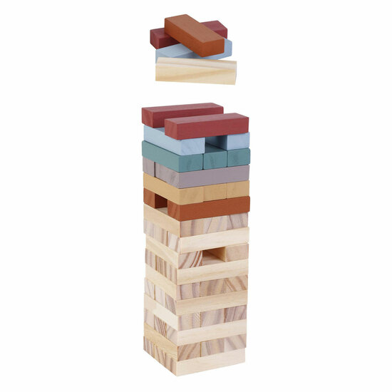 Houten Blokkentoren  - 48dlg.