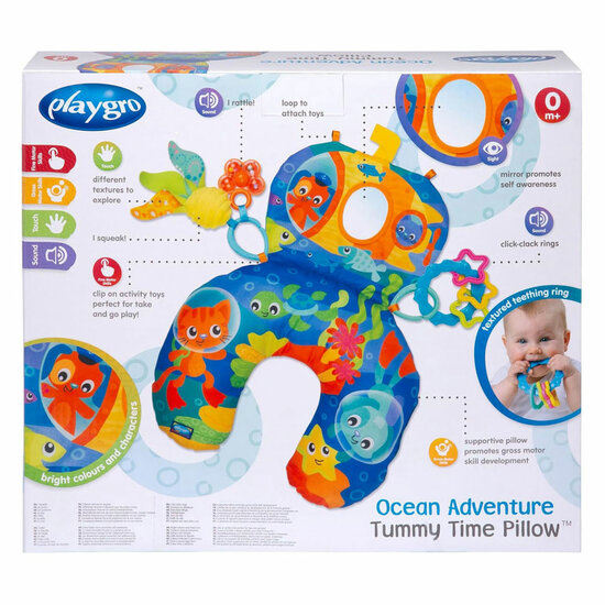 Ocean Tummy Time Activiteitenkussen