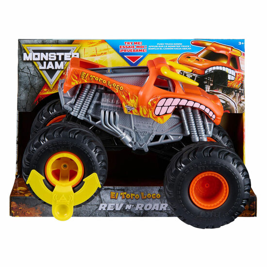 Monster Jam Truck Rev 'N Roar El Toro Loco - 1:15