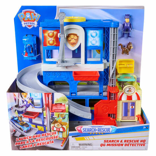 PAW Patrol Search &amp; Rescue Speelset Pup Squad Police Station
