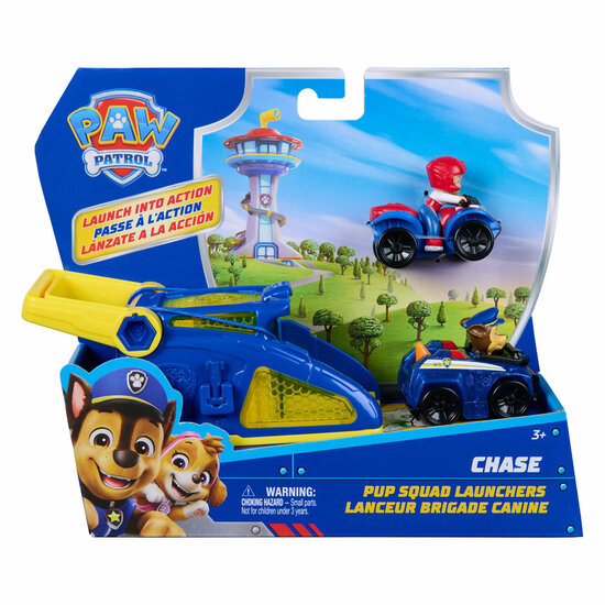 PAW Patrol Pup Squad Launchers - Chase