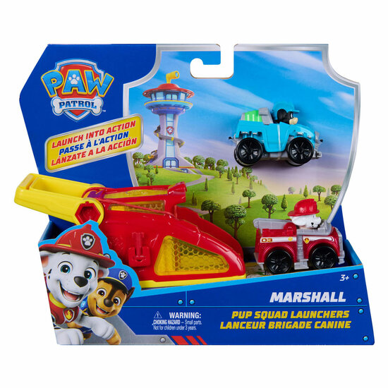 PAW Patrol Pup Squad Launchers - Marshall