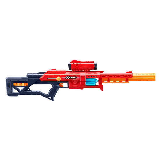 ZURU X-Shot Excel Red Range X8 blaster met 24 Pijlen