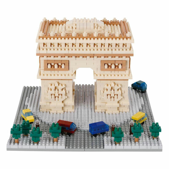 Nanoblock Bouwset Arc De Triomphe Deluxe - 1560st.