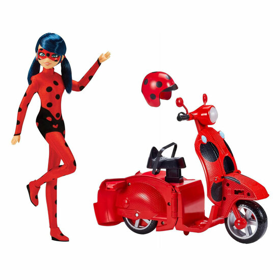 Miraculous Scooter met Ladybug pop