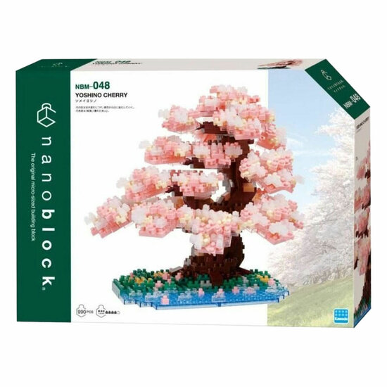 Nanoblock Bouwset Luxe Kersenbloesemboom - 990st.