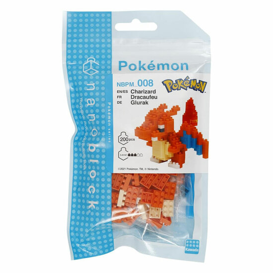 Nanoblock Bouwset Pok??mon Charizard - 200st.