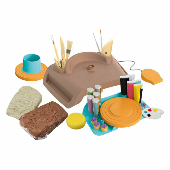 Professional Studio Pottery Pottenbakkerij Set incl. 2kg Klei