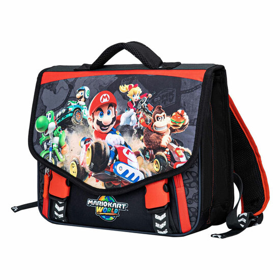 Super Mario Schooltas met 2 Compartimenten en Voorvak