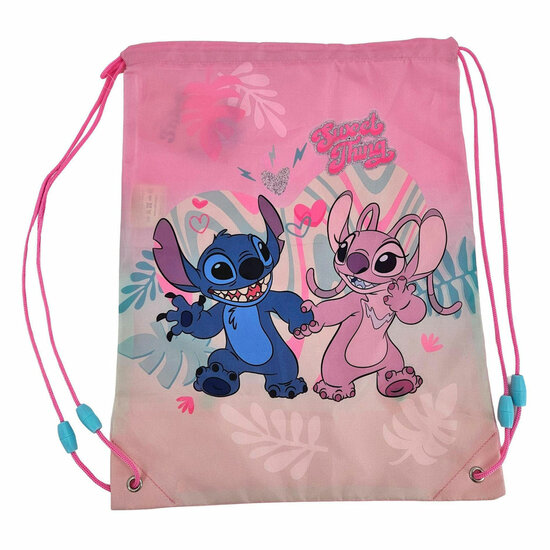 Stitch Love Gymtas - 42x31cm