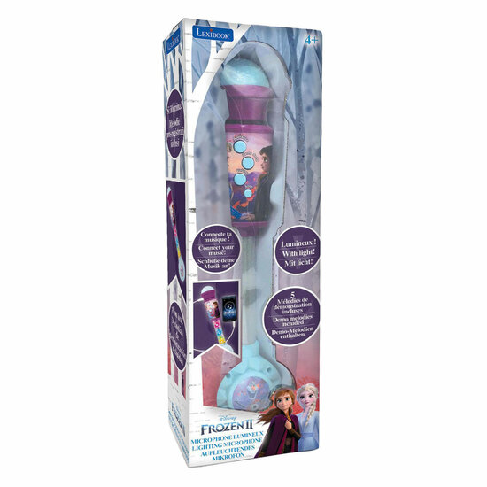 Disney Frozen Karaoke Microfoon met Licht en Luidspreker