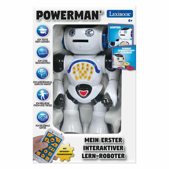 Powerman RC Interactieve Robot NL