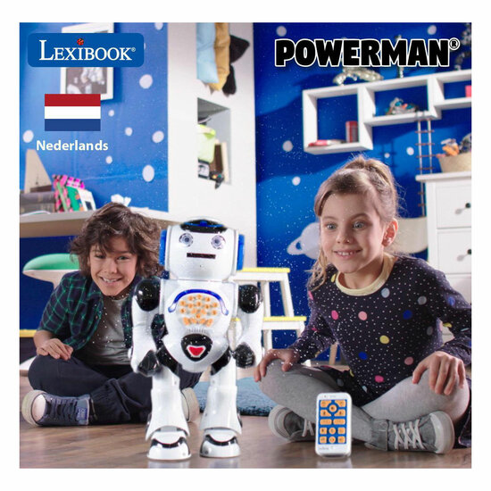 Powerman RC Interactieve Robot NL
