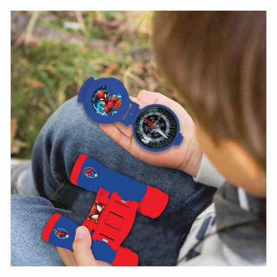 Spider-Man Avonturierset met Walkie Talkies 120 Meter