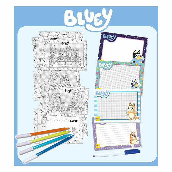 Bluey Drawing School Tekenschool