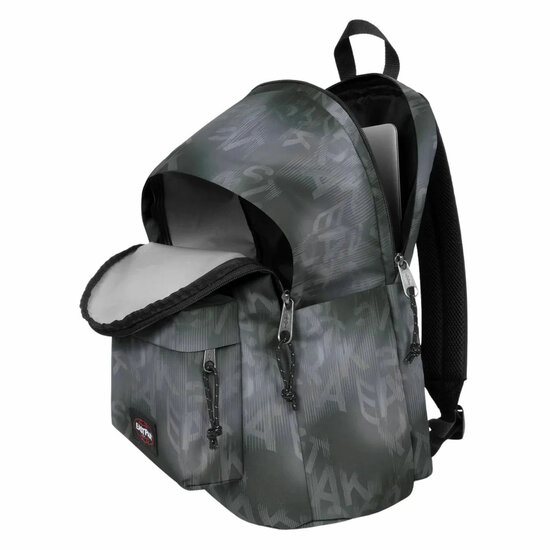 Eastpak Day Office Rugzak - Letter Dye Black