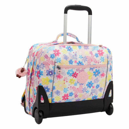 Kipling Giorno Trolley Reistas - Flower Stamp