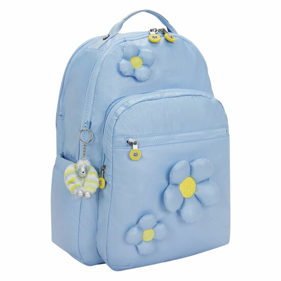 Kipling Seoul Lap Rugzak - Bloom Crush Metallic