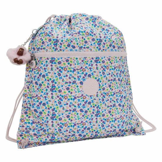 Kipling Supertaboo Gymtas - Digi Flower Print