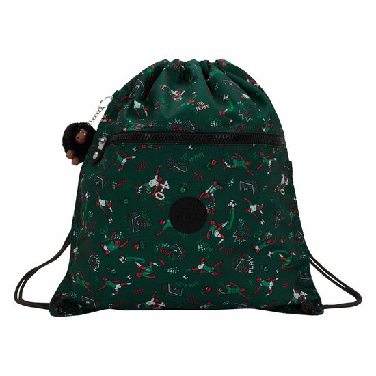 Kipling Supertaboo Gymtas - Soccer Print
