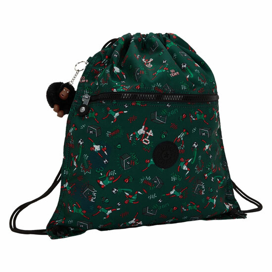 Kipling Supertaboo Gymtas - Soccer Print