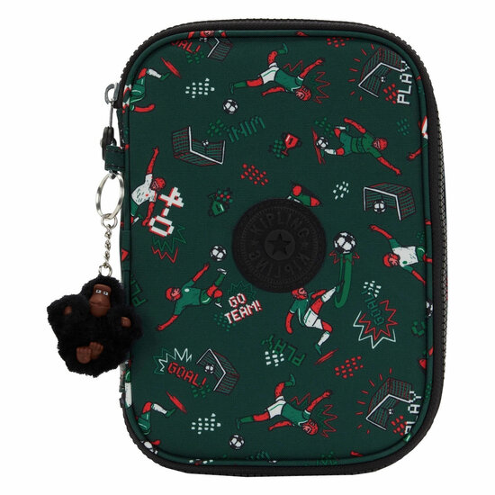 Kipling 100 Pens Etui - Soccer Print