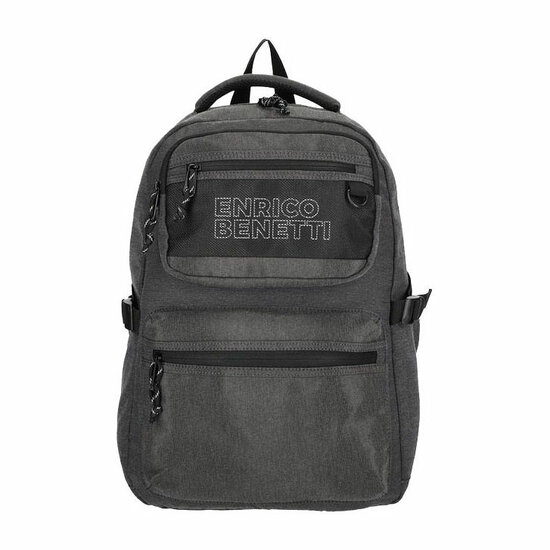 Enrico Benetti Rugzak Anchorage grijs - Laptop 17 inch