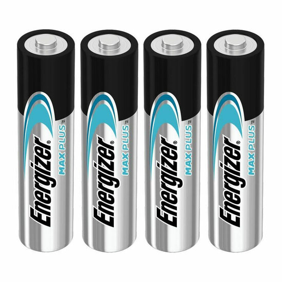 Energizer Max Plus AAA Alkaline Batterijen 4st.