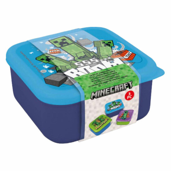 Minecraft Snackboxen 3-in-1