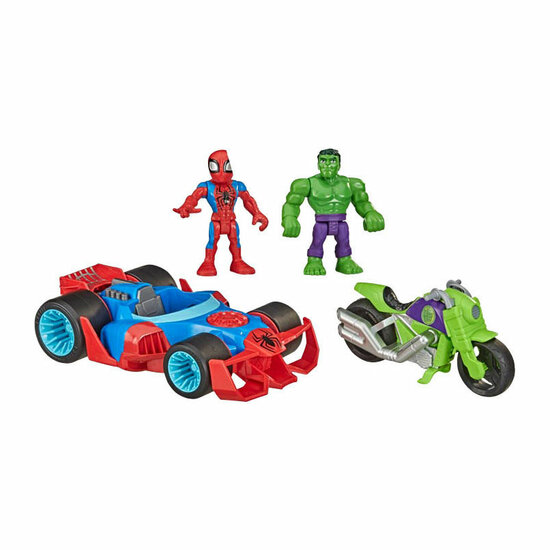 Super Hero Adventures Action Racers - 2 Race Auto's