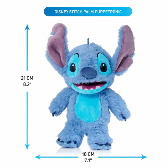Disney Stitch Palm Puppetronic Interactieve Knuffel