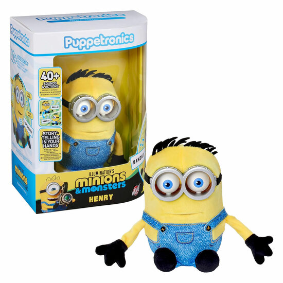 Universal Minions Henry Interactieve Knuffel