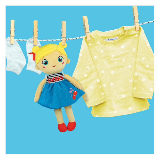 Clementoni Baby Zachte Pluche Pop Cherry Terry