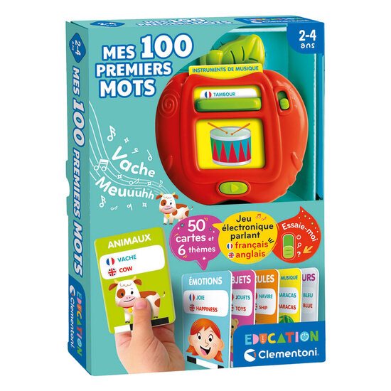 Clementoni Education - Mijn 100 Eerste Woorden FR-EN