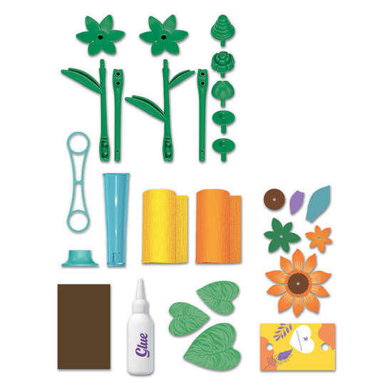 Clementoni Idea Maak Je Eigen Bloemen - Zonnebloem