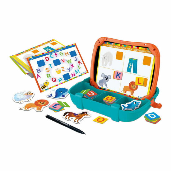 Clementoni Education Magentische Koffer Alfabet en Dieren
