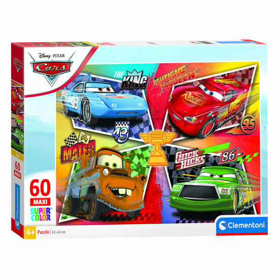 Clementoni Legpuzzel Cars - 60st. Maxi