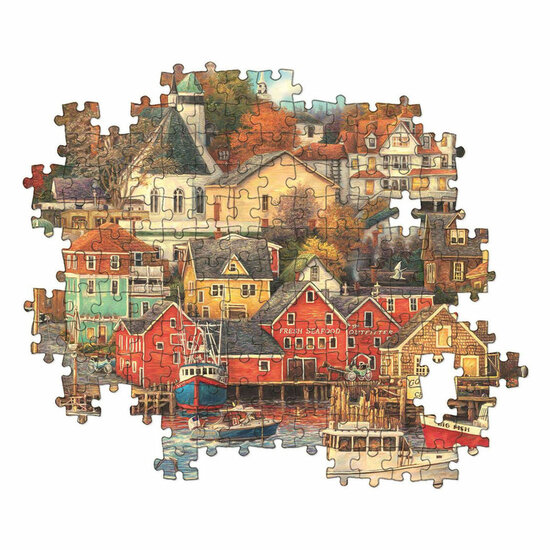 Clementoni Legpuzzel Goede Tijden Haven - 1500st.
