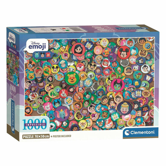 Clementoni Onmogelijke Legpuzzel Disney - 1000st.